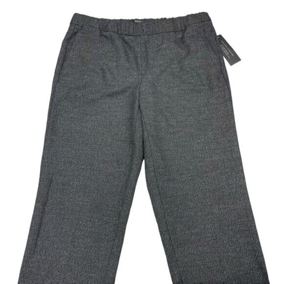 NWT BANANA REPUBLIC Hayden Tapered-Fit Pull-On Dolphin Hem Ankle Pant Sz Small - Picture 3 of 6